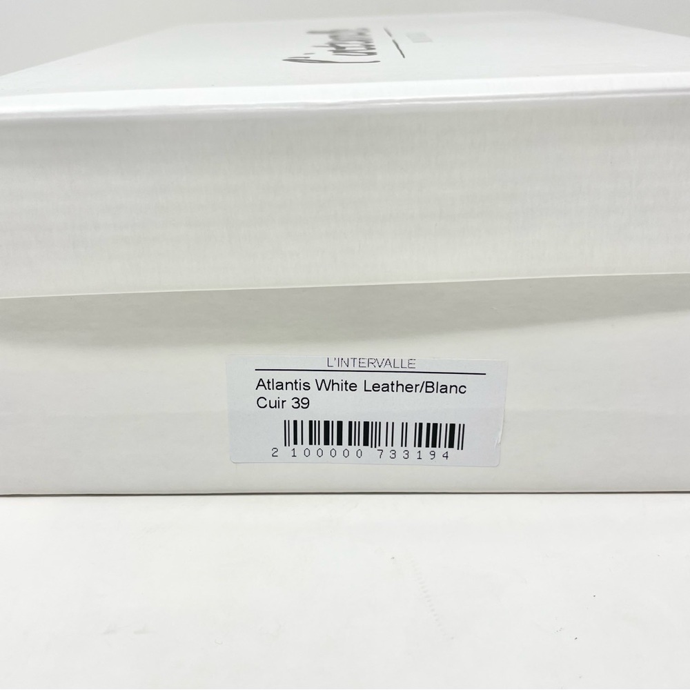 NEW L’Intervalle Atlantis White Leather Bow & Knot Detail Sandals Size 39 - Picture 10 of 10